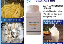 Dùng Chất Phá Bọt Có Làm Biến Đổi Hương Vị? Chuyên Gia Nói Gì?