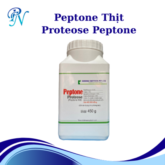 Peptone Thịt Proteose Peptone - Dùng Trong Lên Men, Nuôi Cấy Vi Sinh - Chai 450g