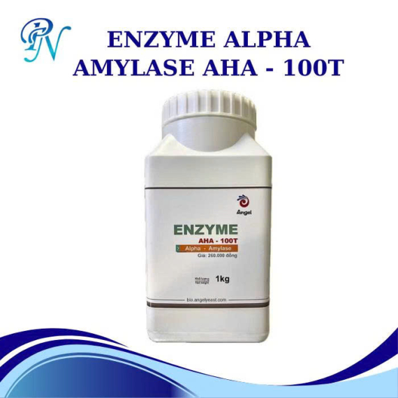 Enzyme Alpha Amylase AML 100T - Thủy Phân Tinh Bột Thành Đường - Dùng Cho Lên Men Thực Phẩm - Chai 1kg