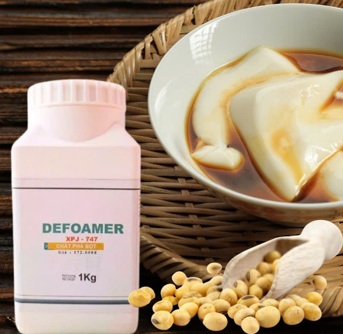 Giải pháp chống bọt giúp tàu hủ mịn và váng đậu hoàn hảo Defoamer XPJ-747