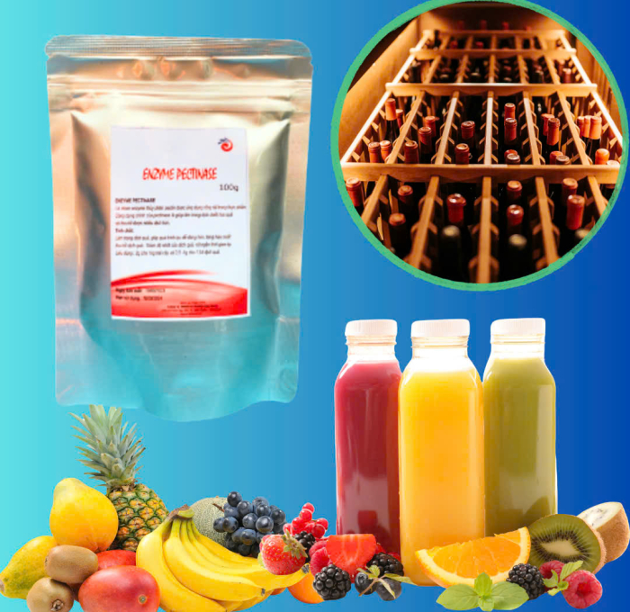 Trong chế biến dịch quả và rượu vang bạn cần biết 7 vai trò quan trọng của Enzyme Pectinase
