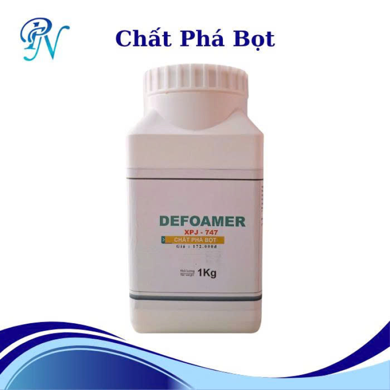 CHẤT PHÁ BỌT DEFOAMER XPJ-747 – Dùng Cho Thực Phẩm – Chai 1 Kg